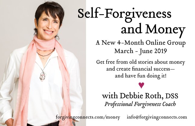 self-forgiveness and money group
