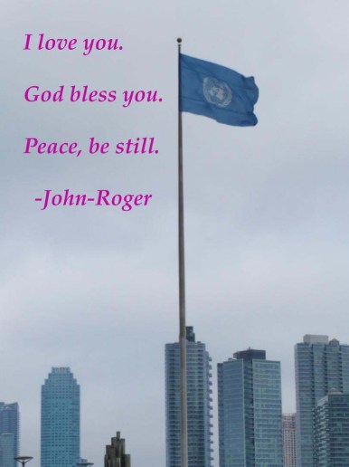 One UN Flag 9 magic words